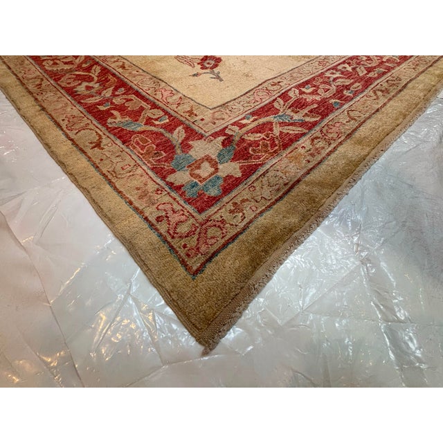 1990s Zeigler Sultanabad Rug , 5'8" X 7'3" For Sale - Image 5 of 5
