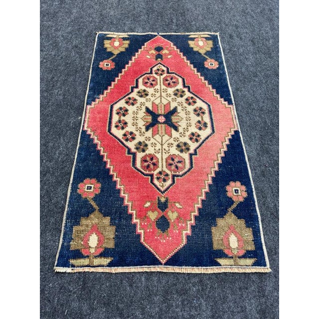 Turkish Yastik Rug 1'7" x 2'10" #24262 Explore a curated collection of hallway runners, wool rugs, and handmade...