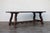 Antique Spanish Revival Solid Wood Trestle Dining Table, Mid 20th Century For Sale - Image 9 of 18