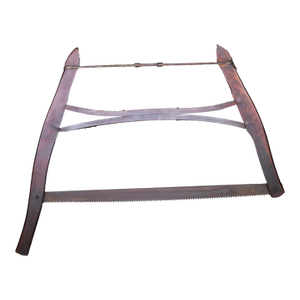 Antique Mahogany Buck Saw c.1910-1930