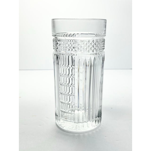 American 1970s Libbey “Radiant” Set of 5 Highball Tumbler Glasses For Sale - Image 3 of 4