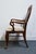 Late 20th Century Bassett Furniture Solid Cherry Traditional Queen Anne Style Dining Arm Chair 4270-594 For Sale - Image 5 of 10