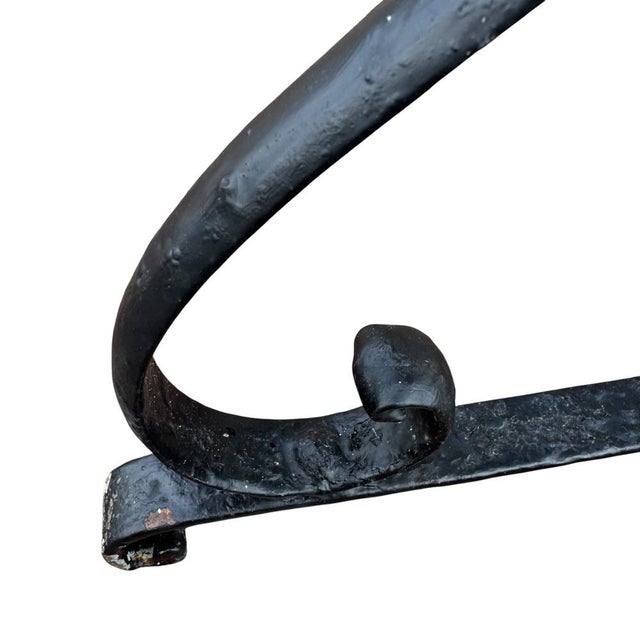 Wrought Iron Pedestal Table, France For Sale - Image 14 of 15