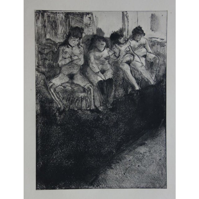 Edgar Degas, Shy or Provocative: Nudes, Engraving, 1935 For Sale