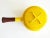 1960s Dansk Kobenstyle Fondue/Sauce Pot With Lid, Yellow For Sale In Miami - Image 6 of 12