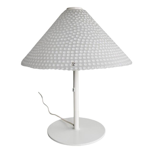 Sculptural Glass Table Lamp from Peill & Putzler, 1970s For Sale - Image 10 of 10