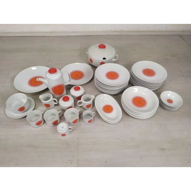 Vintage Service Table from Winterling, Bavaria, Set of 47, in Very Good conditions. Designed 1970 to 1979