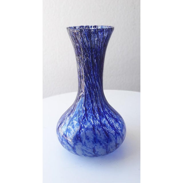 Vintage Italian Art Glass Vase, 1970s For Sale - Image 10 of 10