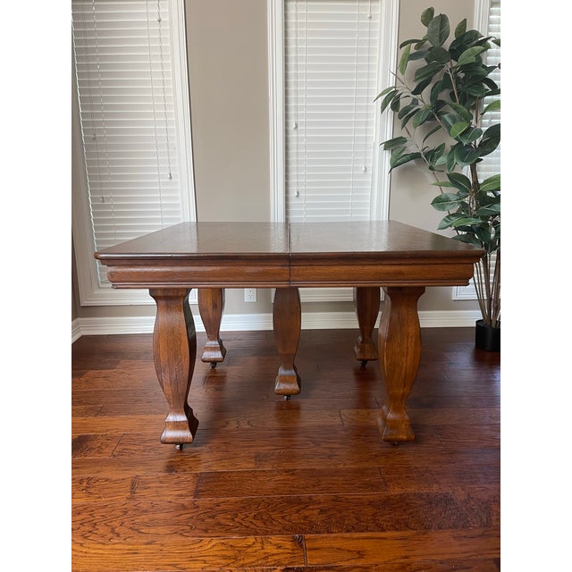 Really amazing condition, especially for its age! Recently refinished in a beautiful mahogany wood colors. The wood type...