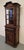 Oak Bookcase with Display For Sale - Image 6 of 8