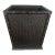 Faux Bamboo and Wicker Waste Basket For Sale