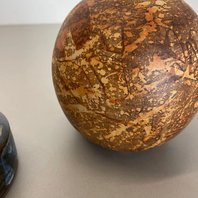 Studio Pottery Sculptural Objects from Gerhard Liebenthron, Germany, 1970s, Set of 2 For Sale - Image 10 of 17