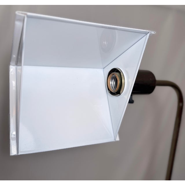 Contemporary Late 20th Century Contemporary Pharmacy Style Floor Lamp For Sale - Image 3 of 12