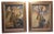 Harquebusier Angels, 1960s, Oil on Canvas Paintings, Framed, Set of 2 For Sale