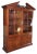 Late 20th century George II style library bookcase by Arthur Brett. Made from mahogany with a wide base featuring two six...