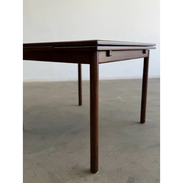 1980s Petite Danish Modern Dining Table For Sale - Image 9 of 10