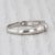 0.27ctw Diamond Wedding Band 950 Platinum Stackable Ring Size 6.5 For Sale In Greensboro - Image 6 of 8