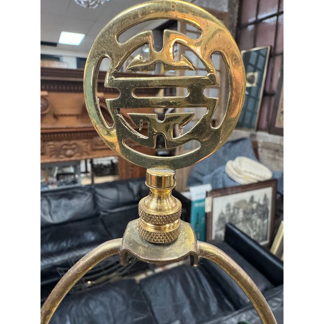 1970s Kaiser Kuhn 1960s Vintage Chinoiserie Lamp Pair For Sale - Image 5 of 5