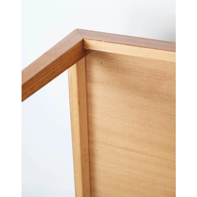 Tan Coffee Table in Teak by Severin Hansen for Haslev Furniture, 1960s For Sale - Image 8 of 9