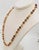 1980s Vintage 1980s Napier Faux-Tiger's Eye Beaded Necklace For Sale - Image 5 of 8