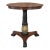 19th Century French Second Empire Mahogany Round End Table For Sale