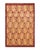 Mogul Collection Hand-Knotted Area Rug - Red 4' 2" x 6' 1" For Sale - Image 9 of 9