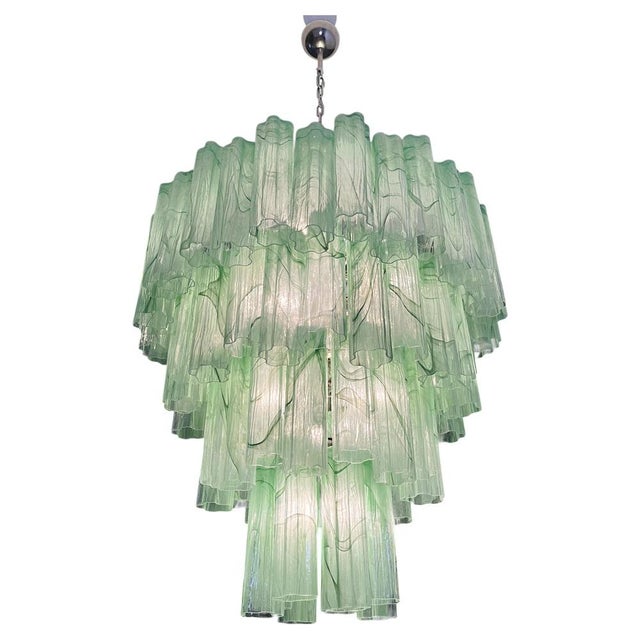 Italian Chandelier in Murano Glass, 1990 For Sale - Image 9 of 16