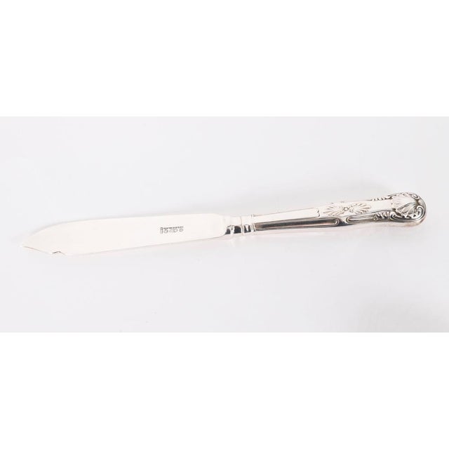 Vintage English Silver-Plated Canteen for 12 attributed to Cooper Bros, 20th Century, Set of 109 For Sale - Image 13 of 18