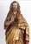 Polychrome carved wooden sculpture from the late 16th century, Germany. Sculpture depicting Saint John the Baptist, made...