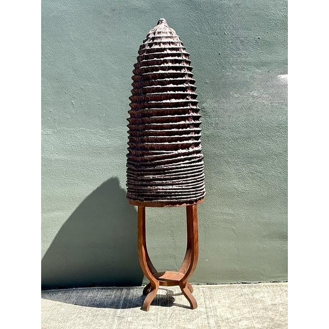Vintage Monumental Abstract Sculpture For Sale - Image 4 of 12