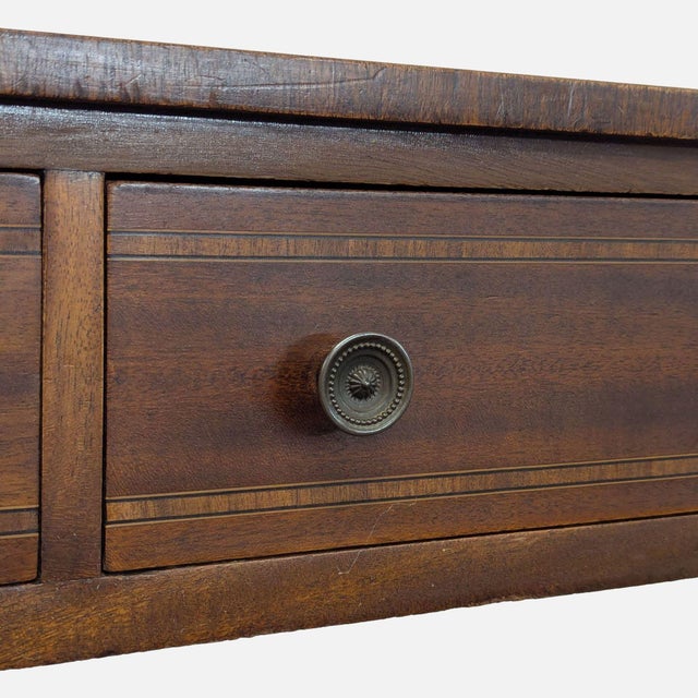 Antique George III Mahogany Side Table For Sale - Image 10 of 10