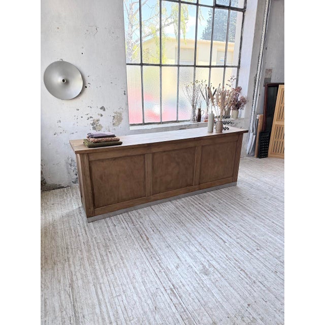 Walnut Trade Counter, 1950s For Sale - Image 10 of 18