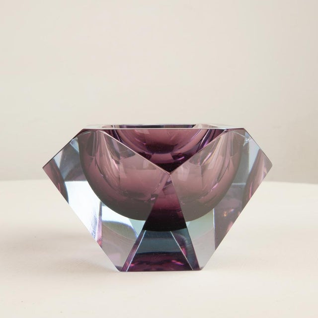 1950s Sculptural Ashtray attributed to Flavio Poli for Seguso Vetri d'Arte, 1970s For Sale - Image 5 of 15