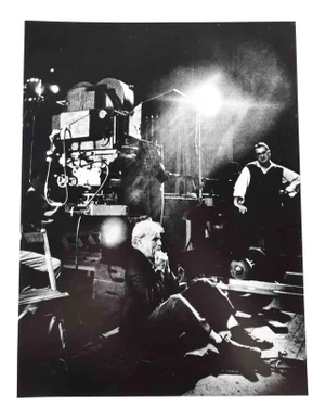 W. Eugene Smith, Charlie Chaplin on the set of Limelight, Photograph, 1958