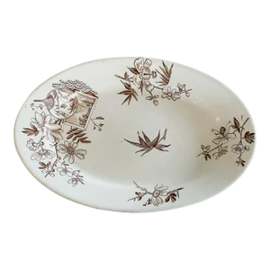 Aesthetic H Alcock & Co Kenilworth Pattern Large Platter 1894-1910