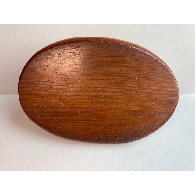 Vintage Brown Derby Restaurant Hollywood Wood Cigarette Box For Sale - Image 12 of 15