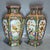 Mid 20th Century Famille Rose Hexagonal Porcelain Vases With Bird and Floral Motifs - Set of 2 For Sale - Image 4 of 9