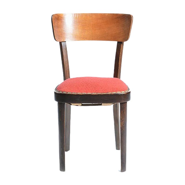 Wooden Dining Chair, 1950s For Sale