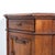 Late 18th Century Carved Italian Baroque Style Walnut Credenza Scantonata For Sale - Image 9 of 18