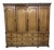 1830 Monumental Housekeeper’s Cupboard. Quarter-Sawn European White Oak For Sale