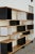 DESIGN FRERES Design Frères Oak Black and White "Horizontal" Shelving Unit For Sale - Image 4 of 7