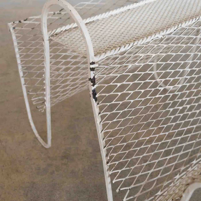 1950s French Magazine Rack in the Style of Mathieu Matégot For Sale In Los Angeles - Image 6 of 9
