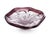 1970s Large Lilac and Clear Murano Glass Bowl, 1970s For Sale - Image 5 of 5