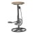 Tarnessa Wood Top Counter Height Stool by Loomlan For Sale