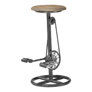 Tarnessa Wood Top Counter Height Stool by Loomlan