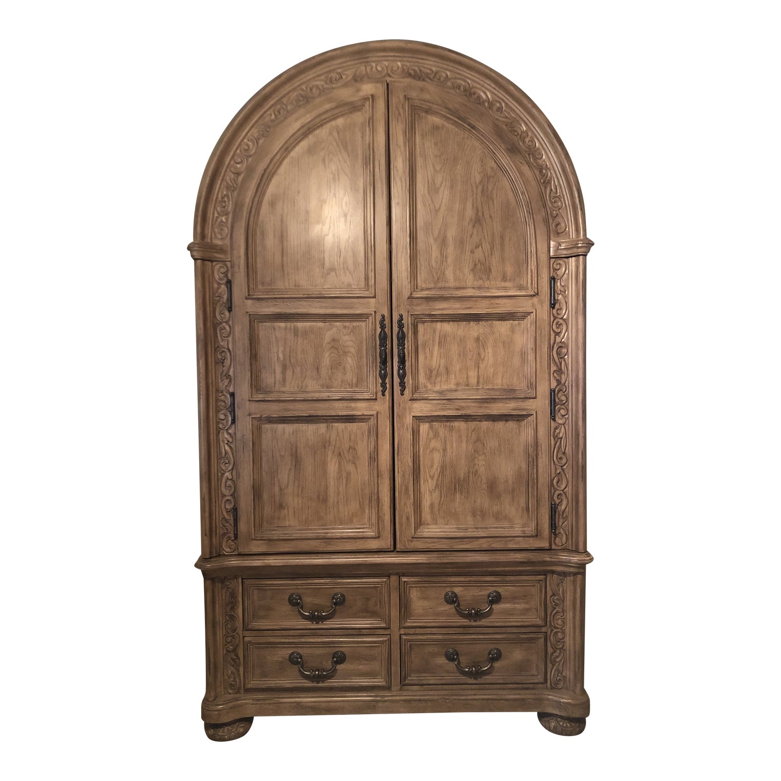 Bernhardt Contemporary Arched Armoire Chairish