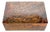 Large 20th Century Brown Burl Wood Box, France For Sale