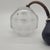 Vintage Marcel Franck France Frosted Glass Geometric Perfume Atomizer Bottle For Sale - Image 14 of 15
