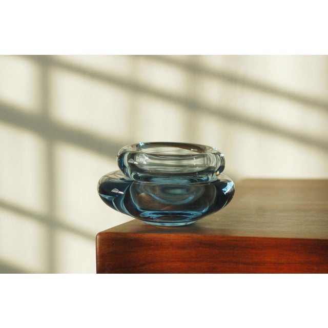 Glass Bowls by Per Lütken for Holmegaard, 1950s Set of 2 For Sale - Image 6 of 9