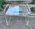 Attributed to Charles Hollis Jones Lucite 1970s Waterfall Swivel Bench or Ottoman For Sale - Image 13 of 17
